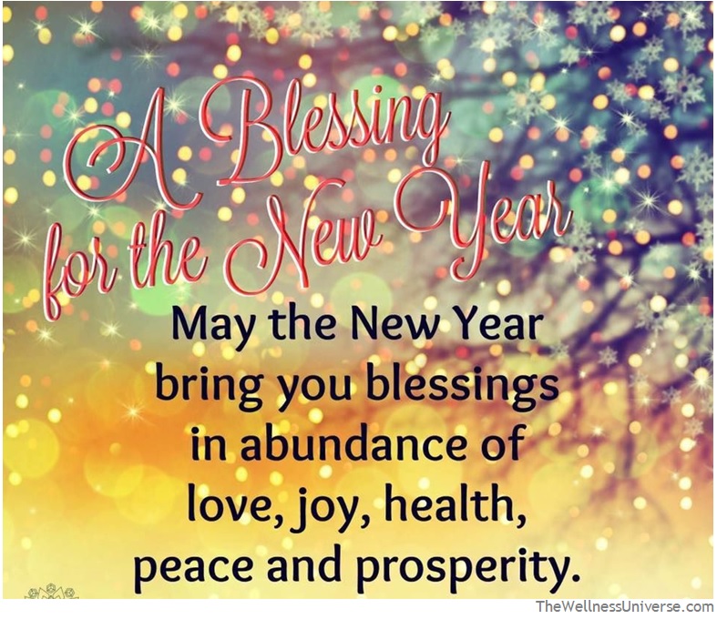 new years blessing