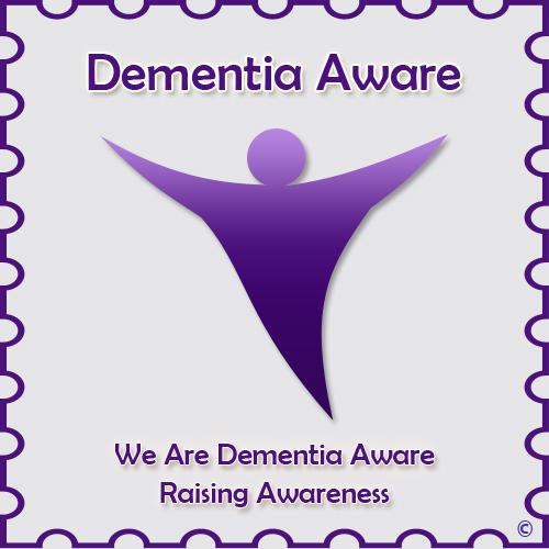 Dementia Aware purple angel project