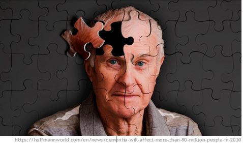 older man with dementia