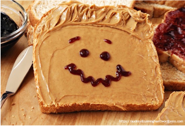 picture of peanut butter toast