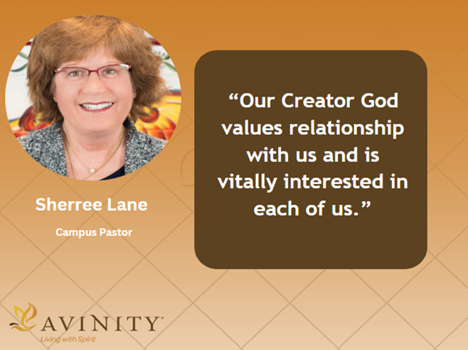 article by Campus Pastor Sherree Lane